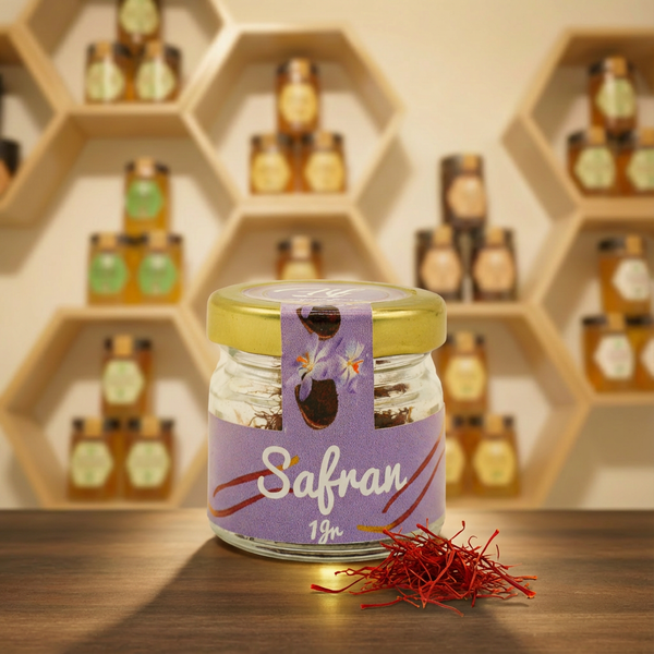 Safran Marocain Premium – Pistils Entiers – Huileflore (1g)