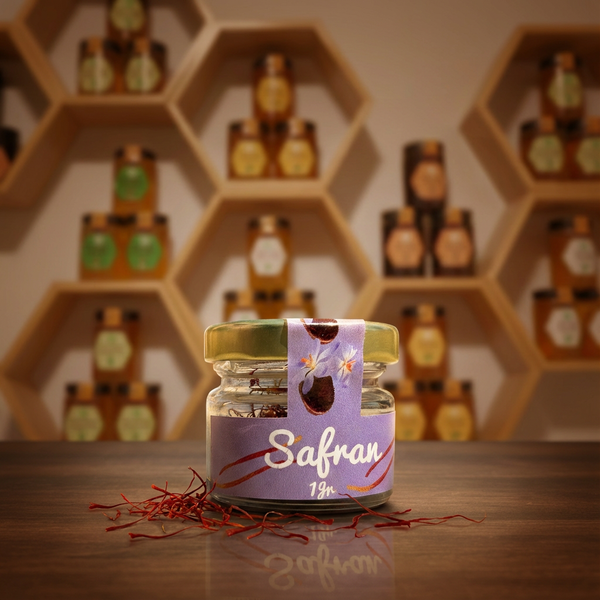 Safran Marocain Premium – Pistils Entiers – Huileflore (1g)